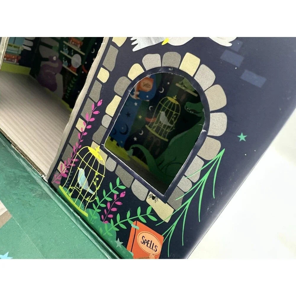 Floss & Rock 41P3660 Spellbound Playbox Used Flaws Travel Play Set Wizard Magic